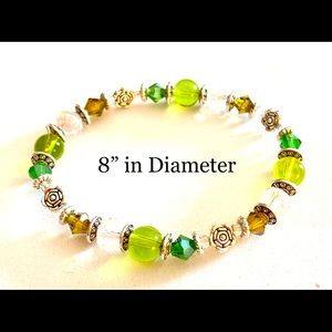 Swarovski Crystal & Glass Drop Bracelet